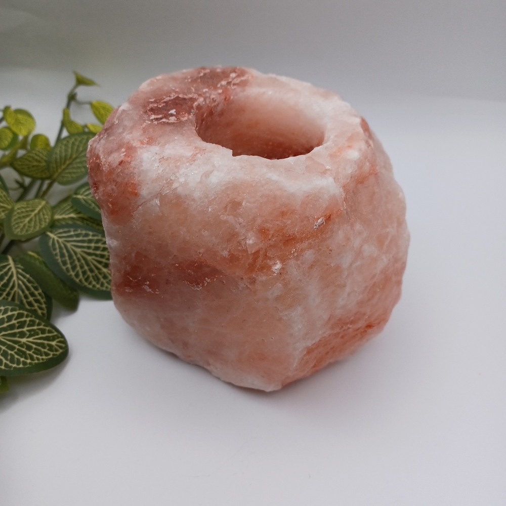 Himalayan Salt Candle Holder - Picture 2 of 6
